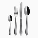Tacamuri gama Queen, grosime 3,5 mm, finisaj lucios cu model, inox 1810 monobloc
