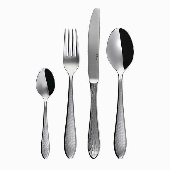 Tacamuri gama Queen, grosime 3,5 mm, finisaj lucios cu model, inox 1810 monobloc