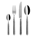 Tacamuri gama Santa Monica, finisaj lucios, inox 1810 forjat