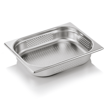 Tava GN inox perforata 12 adancime 65 mm.