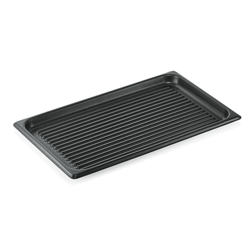 Tava GN 11 aluminiu antiaderent cu striatii Tava GN 11 din aluminiu