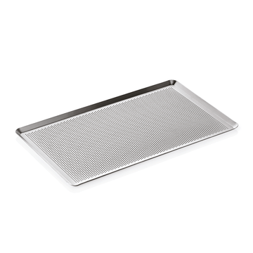 Tava GN 11 aluminiu cu perforatii 3mm.
