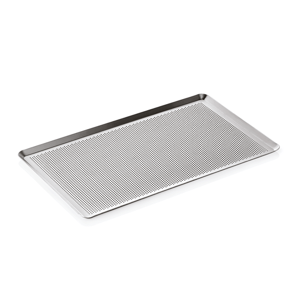 Tava GN 11 aluminiu cu perforatii 3mm.