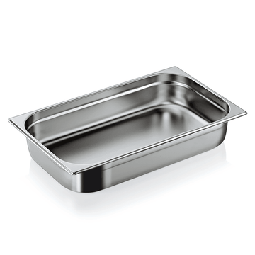 Tava GN inox 11 adancime 100 mm., 14 l Tava GN GastroNorm din inox