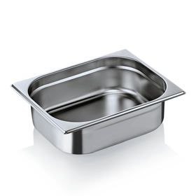 Tava GN inox 12 adancime 100 mm., 6.5 l Tava GN GastroNorm din inox