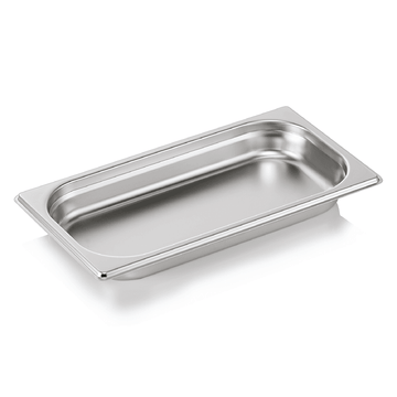Tava GN inox 13 adancime 40 mm., 1.5 l Tava GN GastroNorm din inox