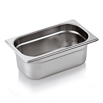 Tava GN inox 14 adancime 100 mm., 2.8 l Tava GN GastroNorm din inox