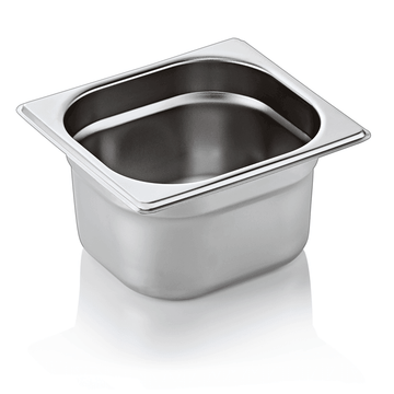 Tava GN inox 16 adancime 100 mm., 1.6 l Tava GN GastroNorm din inox