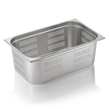 Tava GN inox perforata 11 adancime 200 mm.