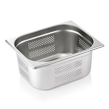 Tava GN inox perforata 12 adancime 150 mm.