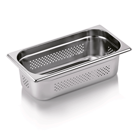 Tava GN inox perforata 13 adancime 100 mm.