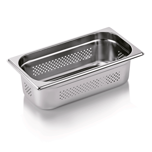 Tava GN inox perforata 13 adancime 100 mm.