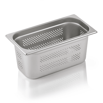 Tava GN inox perforata 13 adancime 150 mm.