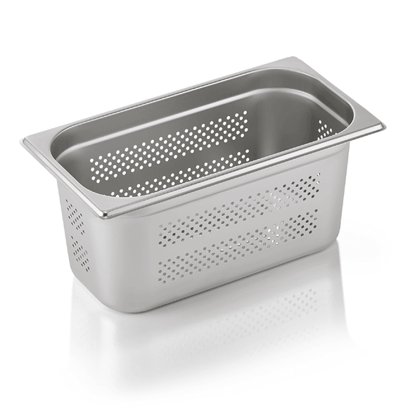Tava GN inox perforata 13 adancime 150 mm.