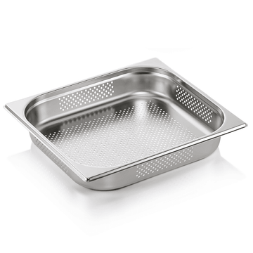 Tava GN inox perforata 23 adancime 65 mm.