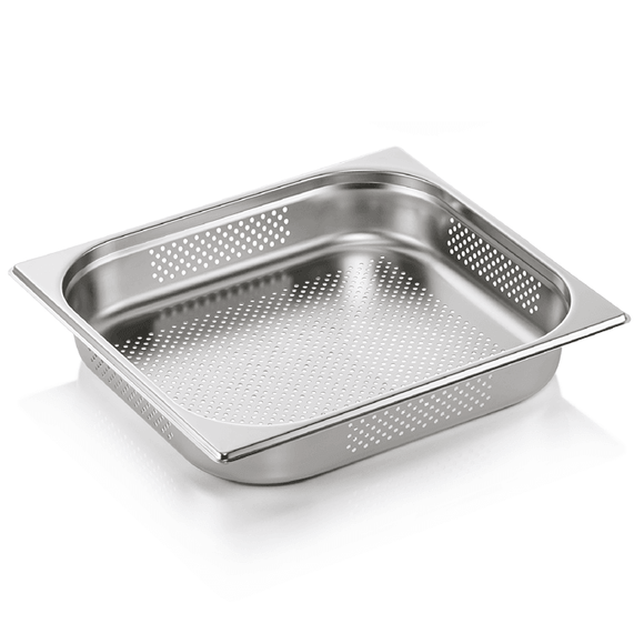 Tava GN inox perforata 23 adancime 65 mm.