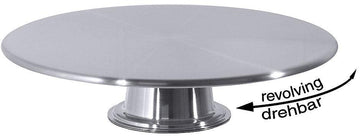 Tortiera rotativa inox 32 cm