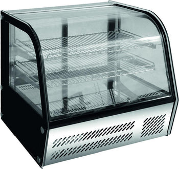 Vitrina frigorifica LISET 160 L. Material carcasa din inox Geam