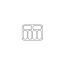 Vitrina inghetata 6x5 Lt. 90 cm, 231 Lt.