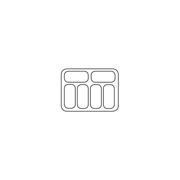 Vitrina inghetata 6x5 Lt. 90 cm, 231 Lt.