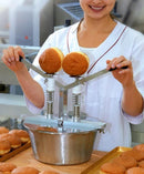 Aparat de injectat creme patiserie cu 2 pistoane, dozaj max 10 gr. capacitate 5 Lt. - eurogastro.ro