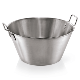 Bol conic inox 53 Litri, Ø 60 / H 29 cm - eurogastro.ro