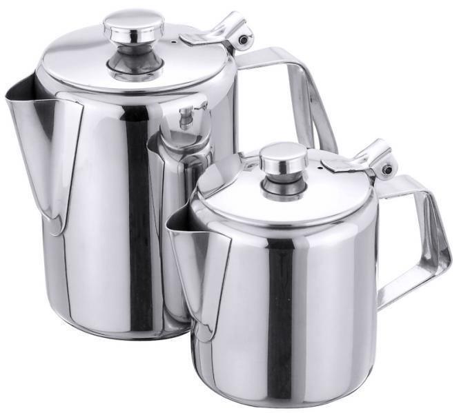 Cafetiera / Ceainic inox cu capac - eurogastro.ro