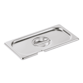 Capac inox pentru Cuva GN 1/3 cu decupaj - eurogastro.ro