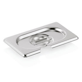 Capac inox pentru Cuva GN 1/9 cu decupaj - eurogastro.ro