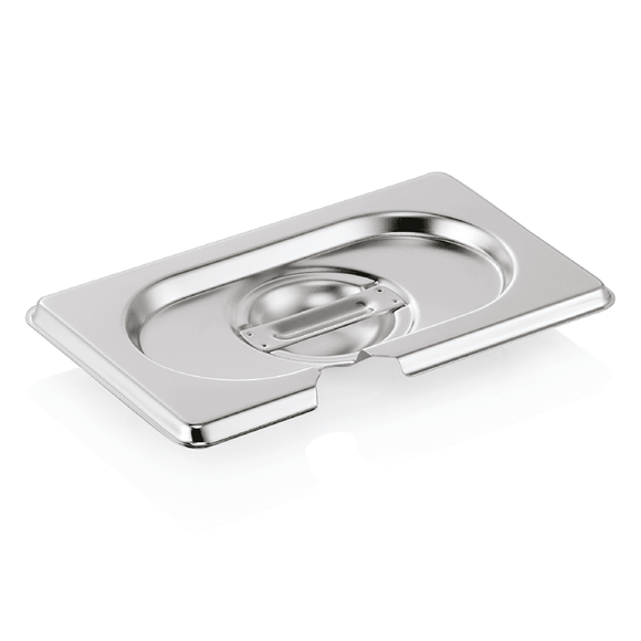 Capac inox pentru Cuva GN 1/9 cu decupaj - eurogastro.ro