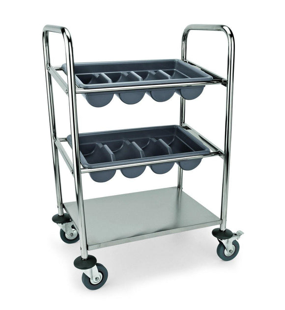 Carucior servire tacamuri - eurogastro.ro