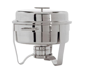 Chafing dish rotund Ø34 cm, inox lucios - eurogastro.ro