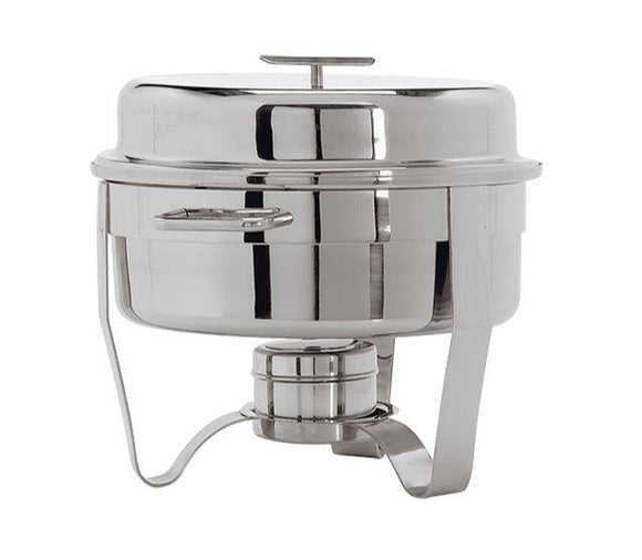 Chafing dish rotund Ø34 cm, inox lucios - eurogastro.ro