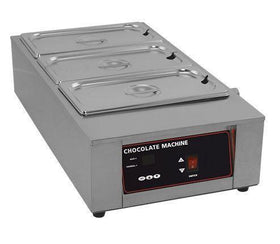 Ciocolatiera profesionala digitala, 3 x 4L, 20-80°C, 1000 W - eurogastro.ro