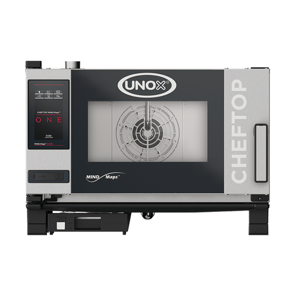 Cuptor gastronomie UNOX CHEFTOP MIND.Maps ONE, 3 tavi GN 1/1, electric, 5 kW - eurogastro.ro