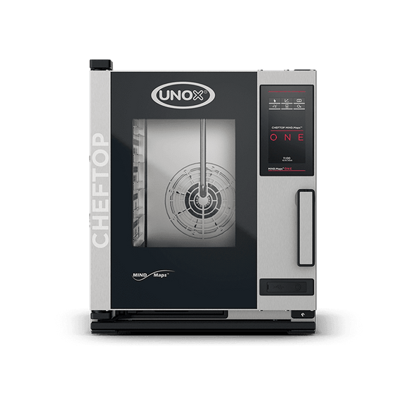 Cuptor gastronomie UNOX CHEFTOP MIND.Maps ONE COMPACT, 5 tavi GN 2/3, electric, 5,15 kW - eurogastro.ro