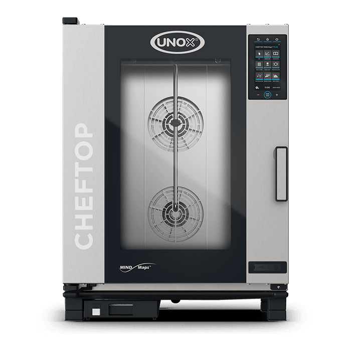 Cuptor gastronomie UNOX CHEFTOP MIND.Maps PLUS, 10 tavi GN 1/1, gaz, 22 kW - eurogastro.ro