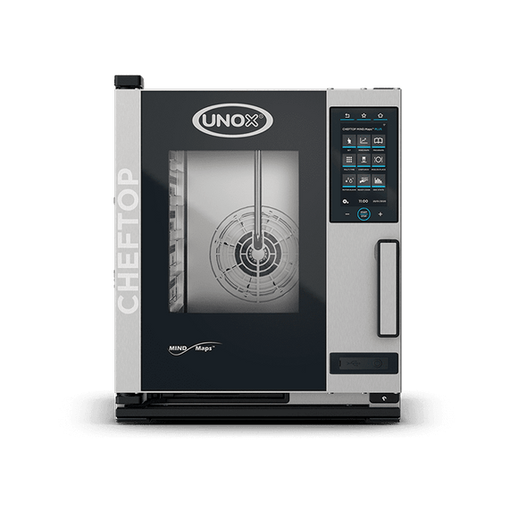 Cuptor gastronomie UNOX CHEFTOP MIND.Maps PLUS COMPACT, 5 tavi GN 2/3, electric, 5,15 kW - eurogastro.ro