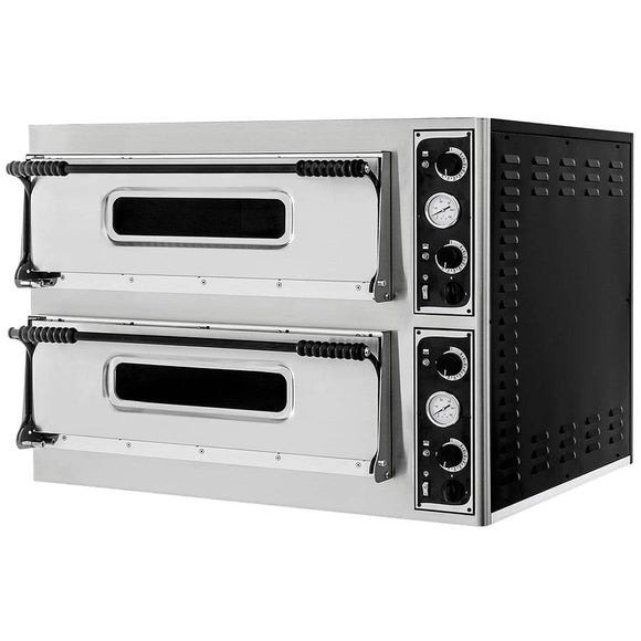 Cuptor pizza electric, 6+6 pizza Ø 350mm, 18 kW - eurogastro.ro