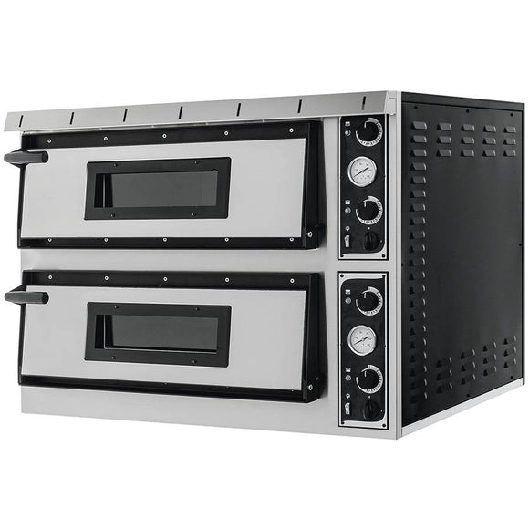 Cuptor pizza PLUS XL, 4+4 pizza Ø 35cm, 12 kW - eurogastro.ro