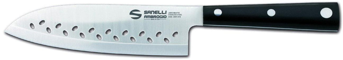 Cutit Santoku Sanelli Ambrogio lama 16 cm - eurogastro.ro