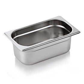 Cuva GN inox 1/4 adancime 100 mm., 2.8 l - eurogastro.ro