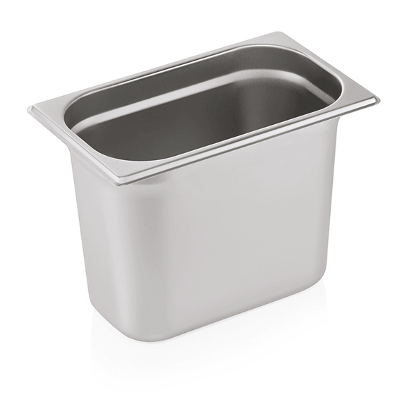 Cuva GN inox 1/4 adancime 200 mm., 5.5 l - eurogastro.ro