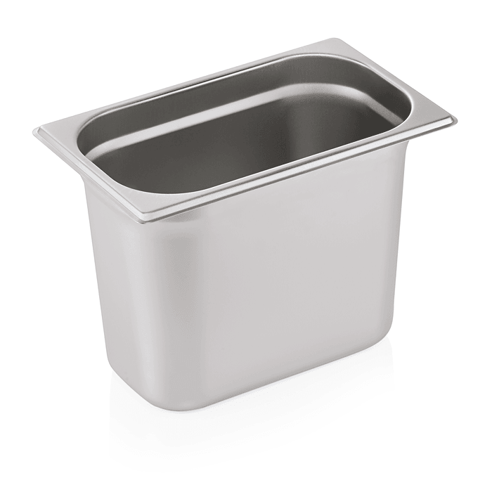 Cuva GN inox 1/4 adancime 200 mm., 5.5 l - eurogastro.ro