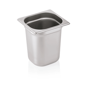 Cuva GN inox 1/6 adancime 200 mm., 3.4 l - eurogastro.ro