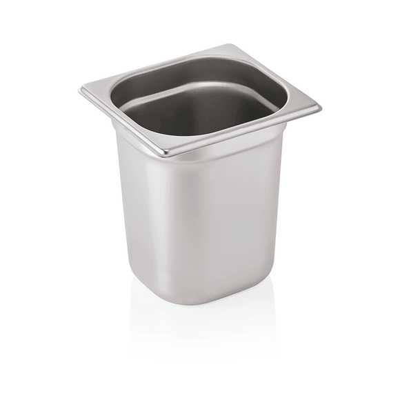 Cuva GN inox 1/6 adancime 200 mm., 3.4 l - eurogastro.ro