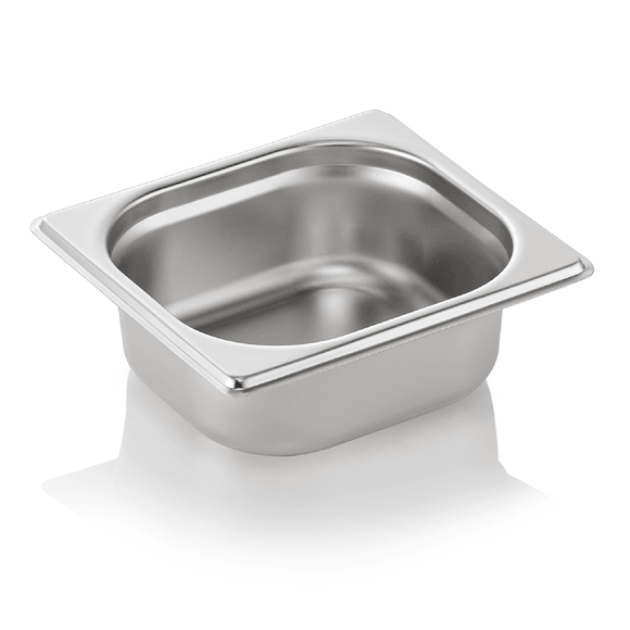 Cuva GN inox 1/6 adancime 65 mm., 1 l - eurogastro.ro
