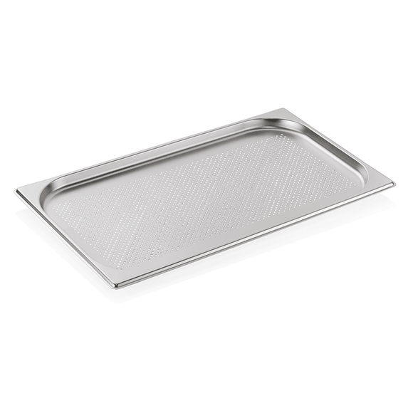 Cuva GN inox cu baza perforata 1/1 adancime 20 mm. - eurogastro.ro