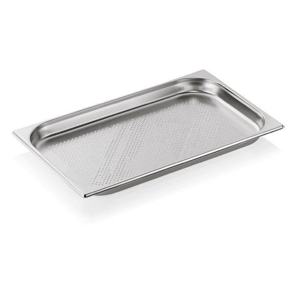 Cuva GN inox cu baza perforata 1/1 adancime 40 mm. - eurogastro.ro