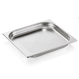 Cuva GN inox cu baza perforata 2/3 adancime 40 mm. - eurogastro.ro
